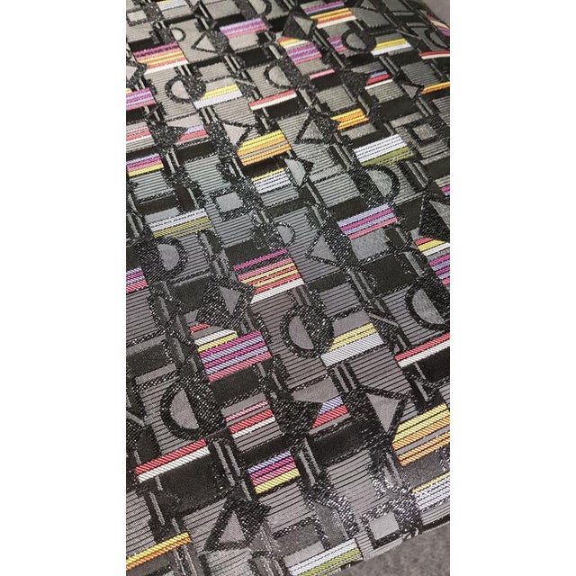 Galaxy Dining Table and Chairs by Umberto Asnago for Giorgetti, 1980s, Set of 5 For Sale - Image 6 of 8