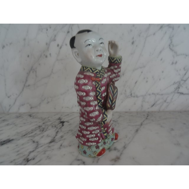 Mid 20th Century Vintage Chinese Ho Ho Boy For Sale - Image 5 of 6