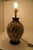 Late 20th Century Black & Ivory Geometric Chulucanas Pottery Lamp – Handcrafted Peruvian Art Lg Tribal Vase For Sale - Image 9 of 9