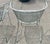 Metal Set of 3 Wrought Iron Garden Patio Chairs Mesh Seats Backs Att Russell Woodard For Sale - Image 7 of 12
