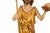 Wood German or Austrian Polychromed Statue Sculpture of Saint John the Baptist For Sale - Image 7 of 18