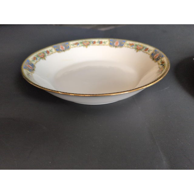 1900 - 1909 Antique 24 Piece Limoges France Tressemane Vogt Dinnerware Set For Sale - Image 5 of 6