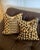 Textile Kuba Shoowa Raffia Grass + Silk Pillows, Set of 2 (Congo) For Sale - Image 7 of 12