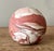 Discover the tactile beauty and organic elegance of this vintage artisanal sphere, a striking example of the scagliola...