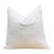 Light Woven Euro Applique Pillow Cover For Sale