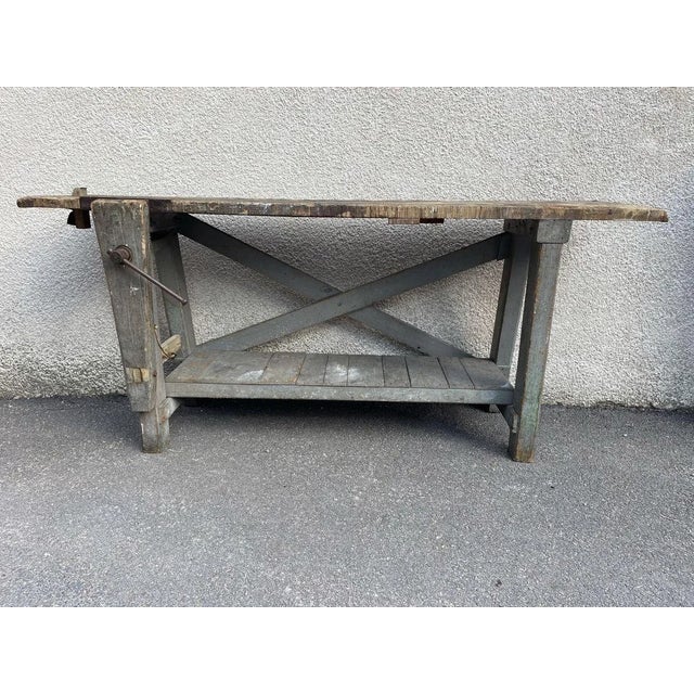 Antique Violin Makers Workbench For Sale - Image 4 of 18