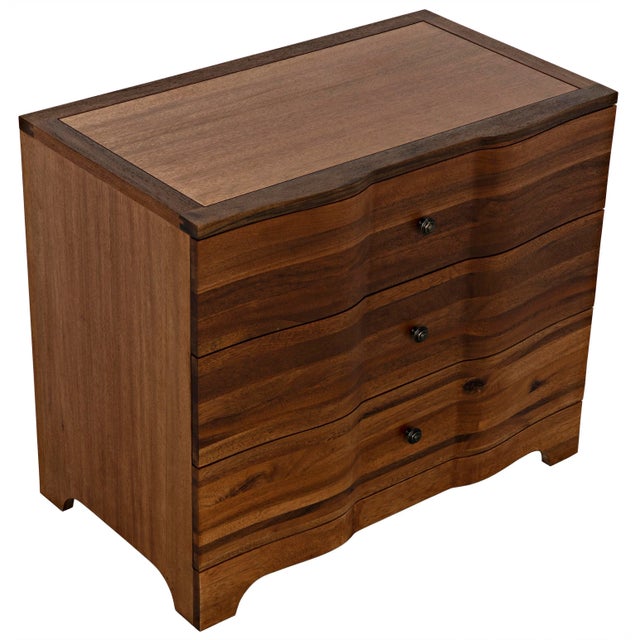 Claudie Chest in Dark Walnut For Sale - Image 9 of 13