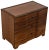 NOIR Claudie Chest in Dark Walnut For Sale - Image 9 of 13