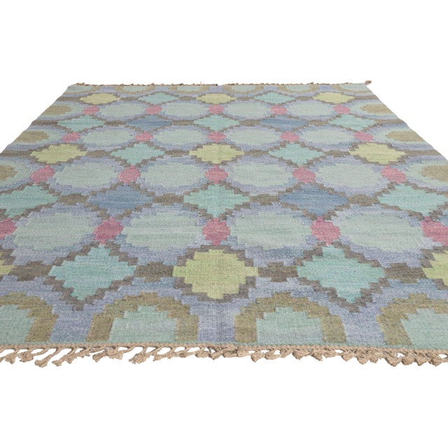 Märta Måås-Fjetterström Judith Johansson Swedish Rollakan Rug, 06'03 X 08'03 For Sale - Image 4 of 13
