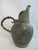 Blue Jane Woodside Studio Art Pottery Climbing Leaves Twisted Handle Jug Pitcher For Sale - Image 8 of 14