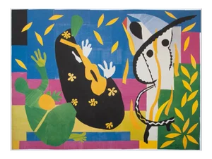 2014 After Henri Matisse, "The Sorrows of the King" First German Edition Poster