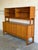 Mid-Century Modern Mid Century Modern Danish Teak Hutch Credenza Display Cabinet 2 Piece 1960s For Sale - Image 3 of 11