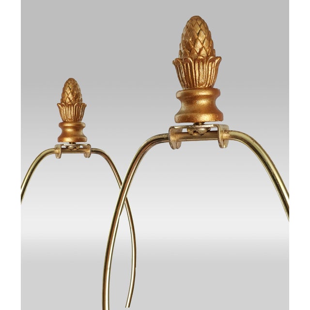 Vintage Hand Painted Ceramic Moorish Table Lamps Restored - A Pair For Sale - Image 14 of 14