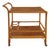 Vintage Handcrafted and Bar Cart in Bamboo E Rattan, 1960s For Sale - Image 9 of 9