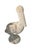 Coastal Vintage Cast Stone Pelican Garden Planter Statue For Sale - Image 3 of 9