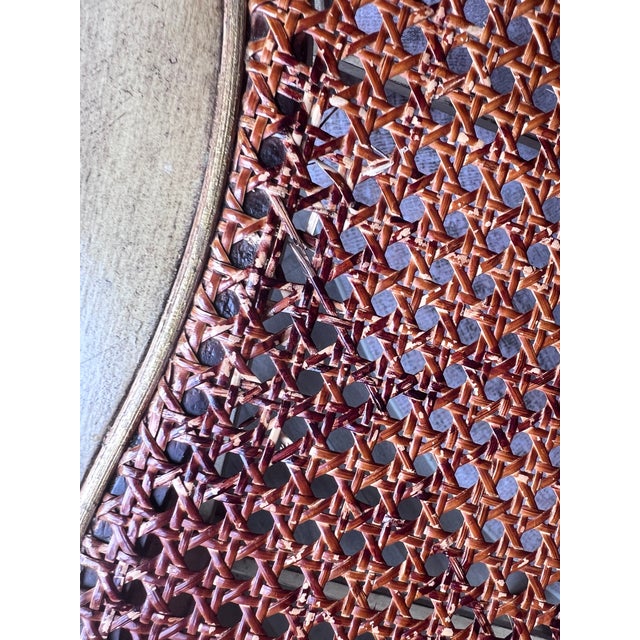 Wood 1990s Domain French Floral Painted Dining Set For Sale - Image 7 of 10