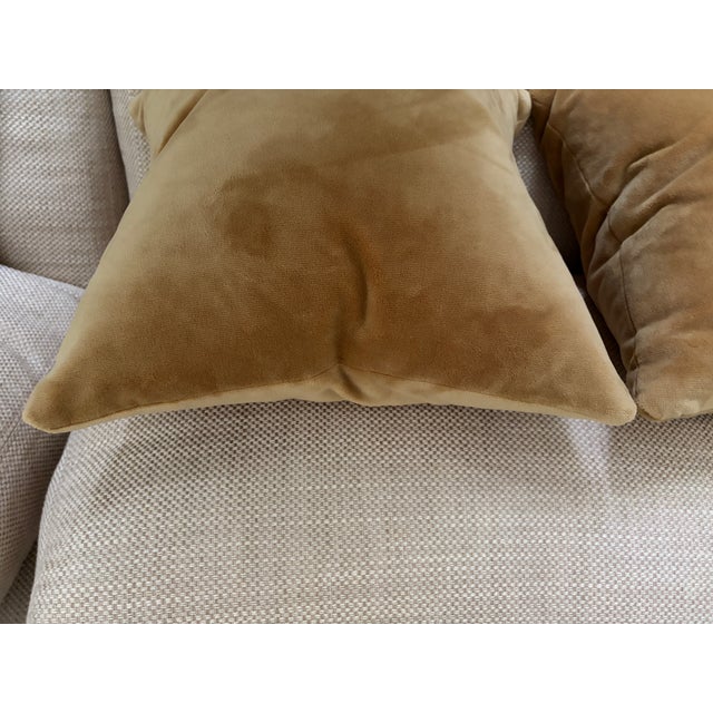Kravet Pair of Kravet Velvet Pillows For Sale - Image 4 of 4