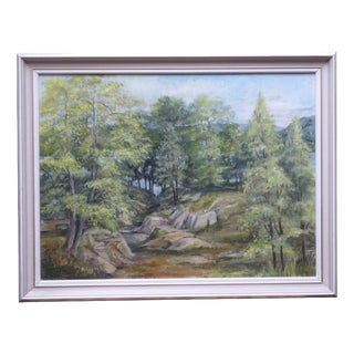 M. Lister, Lake Coniston, Oil on Board For Sale