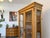Antique Farmhouse Display Cabinet For Sale - Image 4 of 11
