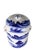 Blue Early 20th Century Blue and White Tea Canister Ginger Jar For Sale - Image 8 of 10