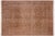 Tan Floral 1990's Pak-Persian Dark Tan/Tan Wool Rug - 9'3'' X 11'10'' For Sale - Image 8 of 9