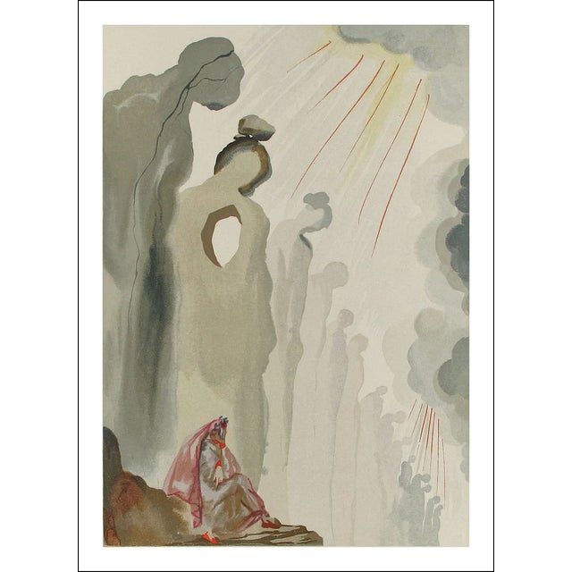 Artist: Salvador Dali Country: Spain Title: Purgatory 13 – The Second Terrace Medium: Original Woodcut Marks: Not signed...