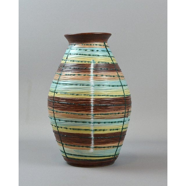 Large Vase from Scheurich, 1960s For Sale - Image 6 of 12