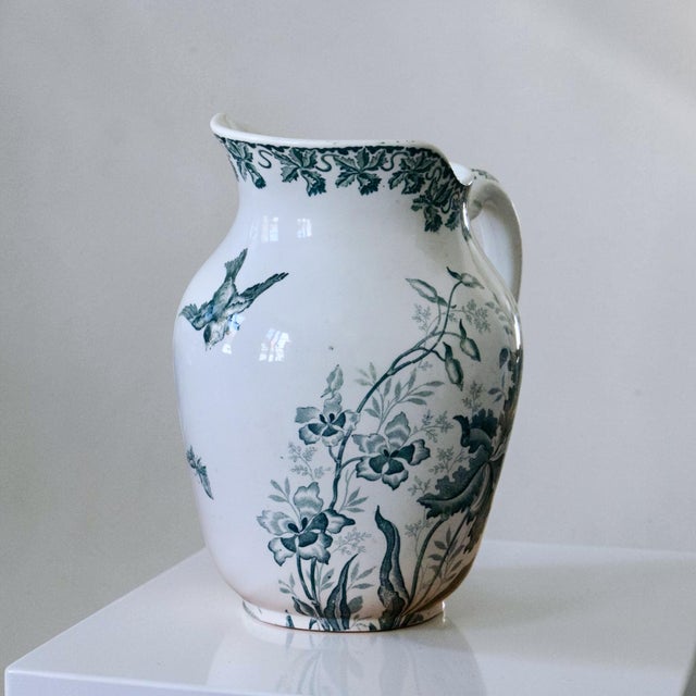 Large Antique French Carafe from Moulin Des Loups, 1800s For Sale - Image 5 of 11
