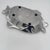 Late 20th Century Vintage Sculptural Cast Aluminum Double Fish Serving Platter For Sale - Image 5 of 7