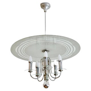 Art Deco Austrian Chandelier, 1930s For Sale