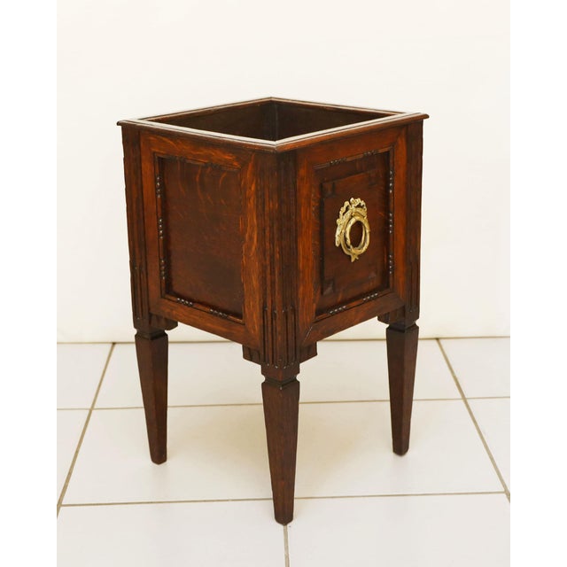 Biedermeier Planter with Stand, 1830s For Sale - Image 3 of 7