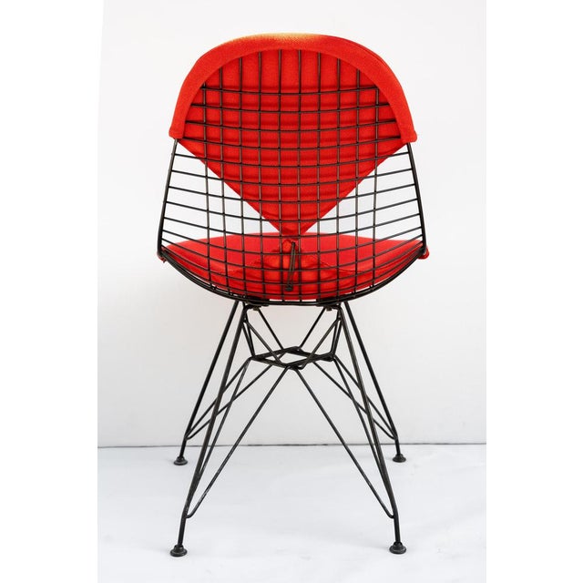 Wire Chairs attributed to Charles & Ray Eames for Herman Miller, 1970s, Set of 6 For Sale - Image 6 of 8