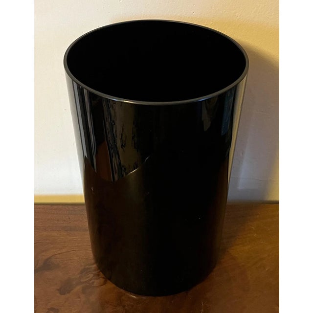 Art Deco Amethyst Glass Cylinder Vase For Sale - Image 13 of 13