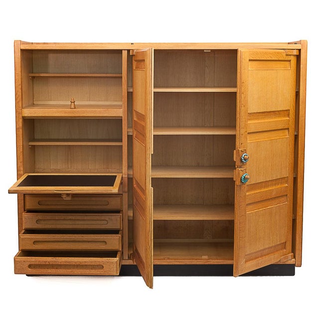 Cabinets by Guillerme & Chambron, 1950s, Set of 2 For Sale - Image 11 of 18