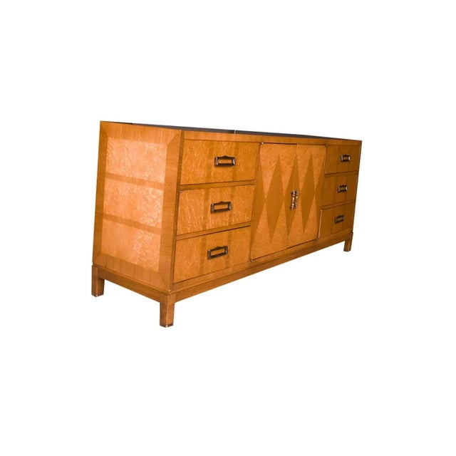 1960s 1960s Mid-Century Modern Diamond Front Dresser For Sale - Image 5 of 12