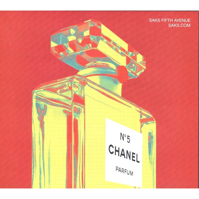 This is an original vintage advertisement for Chanel No.5 perfume. It appeared in a 2003 magazine featuring the classic...