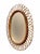 Oval Rattan and Bamboo Wall Mirror by Franco Albini, 1960s For Sale - Image 3 of 10
