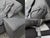 "Miami" Sectional Sofa by Paola Navone for Baxter Upholstered in Gray Leather For Sale - Image 16 of 18