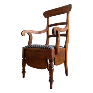 Antique English 19th Century Armchair For Sale