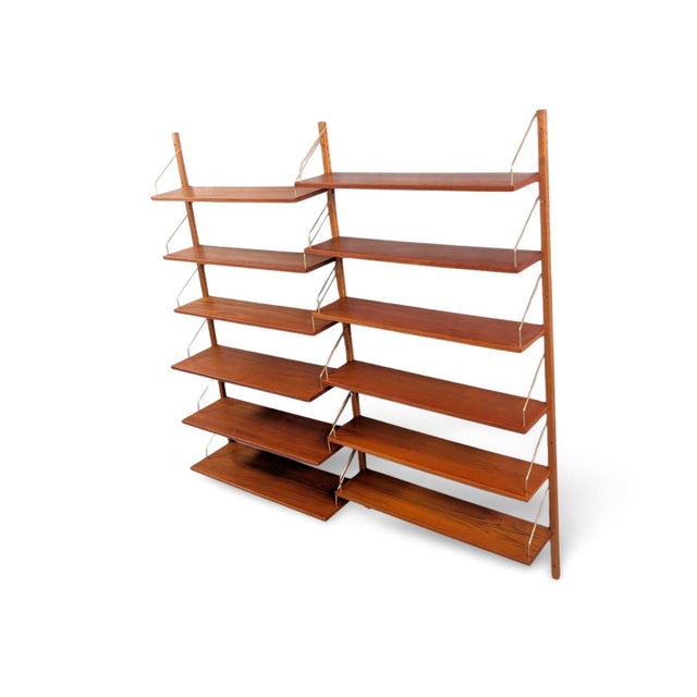 Mid-Century Royal System Wall Shelf in Teak by Poul Cadovius for Cado, 1960s For Sale - Image 6 of 6