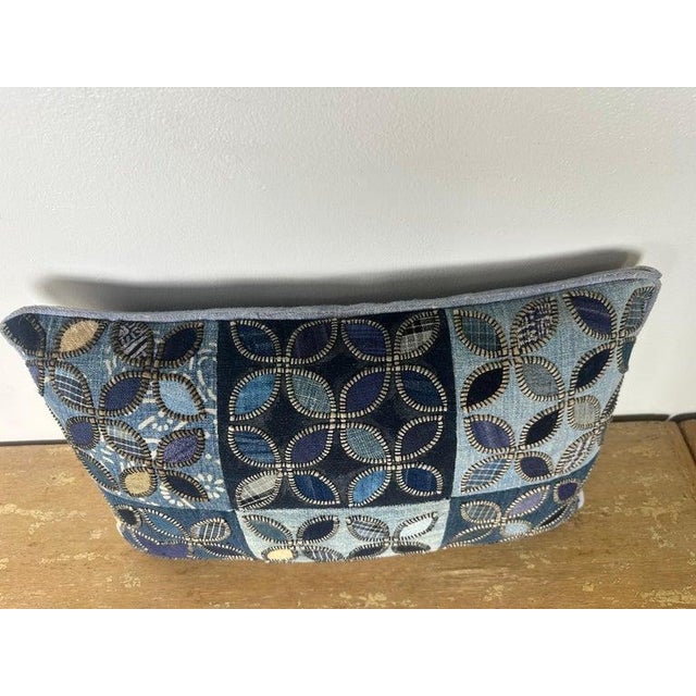 Early 21st Century Batik Patchwork Pillow For Sale - Image 5 of 7