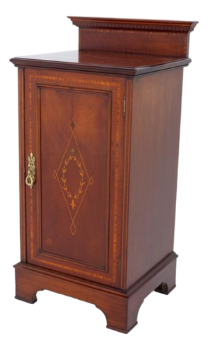 Antique Sheraton Nightstand, 1890s
