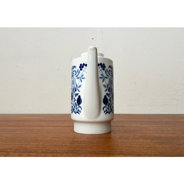 Mid-Century German Ceramic Tea or Coffee Pot Series Hamburg Form 20 Decor Blumenspiel by Lieselotte Kantner for Melitta, 1960s For Sale - Image 9 of 18