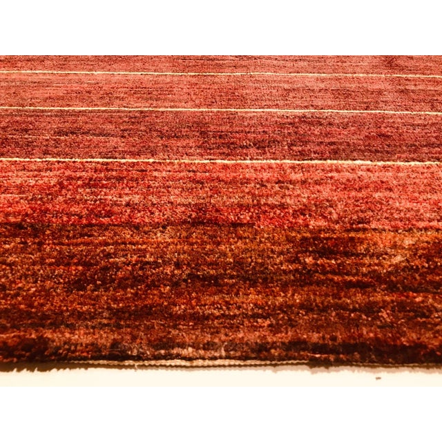 Middle-Eastern Maroon Rug, 1982 For Sale - Image 9 of 17