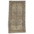 1930s Vintage Gustavian Style Distressed Turkish Oushak Rug - 3′6″ × 6′7″ For Sale