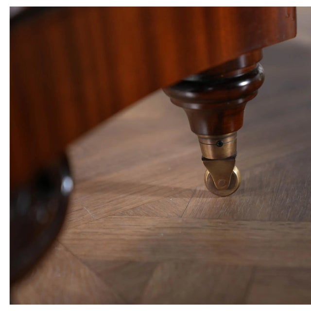 Brown Niagara Furniture Round Table Dining Table For Sale - Image 8 of 11