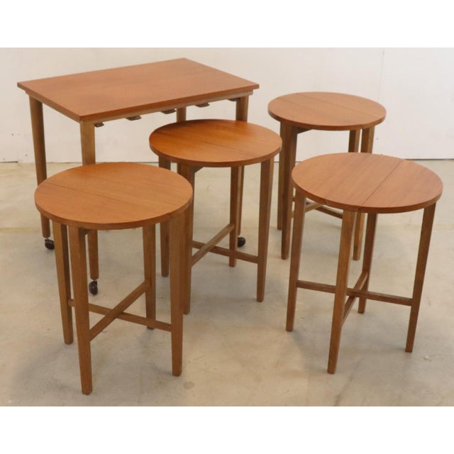 Nesting Tables by Poul Hundevad, Set of 5 For Sale - Image 14 of 14