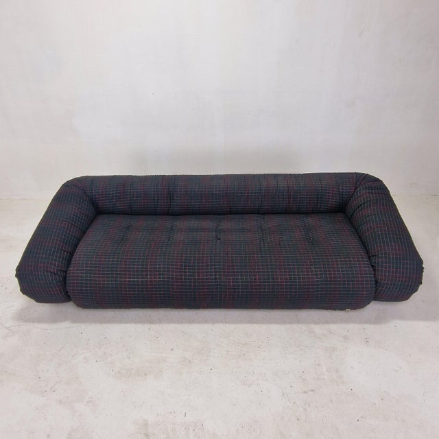 1970s Anfibio 3-Seater Sofa Bed by Alessandro Becchi for Giovannetti, 1970s For Sale - Image 5 of 18