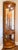 Vintage-Style Tall Oak Curio Display Cabinet W/ Illuminated Glass Shelves, Magnetic Doors & Antique Brass Knobs For Sale - Image 18 of 18
