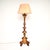 A wonderful antique Italian Renaissance style gilt wood floor lamp. This was made in Italy, likely Florence, it dates from...